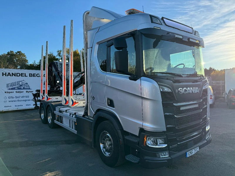 Scania R730 V8 6X4, Retarder, Timber-truck + Crane, 2020 - Metsaveok, Kraanaga veoauto: pilt 2 Scania R730 V8 6X4, Retarder, Timber-truck + Crane, 2020 - Metsaveok, Kraanaga veoauto: pilt 2