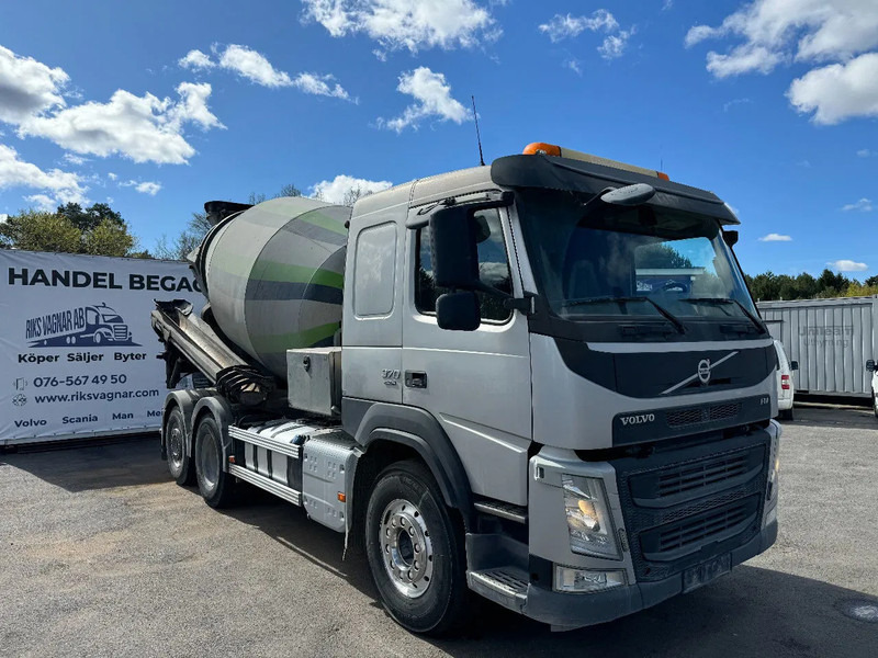 Volvo FM 370 6x2*4, 8m3 Mixer with Hyrdaul.-slide, 2016 - Autobetoonisegisti: pilt 1 Volvo FM 370 6x2*4, 8m3 Mixer with Hyrdaul.-slide, 2016 - Autobetoonisegisti: pilt 1
