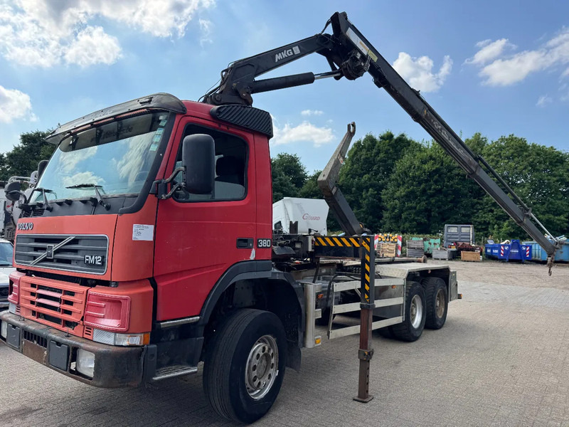 Volvo FM 12.380 **6X6-BELGIAN TRUCK-FULL STEEL-BIG AXXLE** - Konkstõstukiga veoauto, Kraanaga veoauto: pilt 1 Volvo FM 12.380 **6X6-BELGIAN TRUCK-FULL STEEL-BIG AXXLE** - Konkstõstukiga veoauto, Kraanaga veoauto: pilt 1