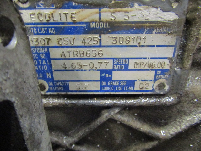 DAF LF 45 160 ZF ECOLITE S5.42 5 SPEED GEARBOX - Käigukast - Veoauto: pilt 2 DAF LF 45 160 ZF ECOLITE S5.42 5 SPEED GEARBOX - Käigukast - Veoauto: pilt 2