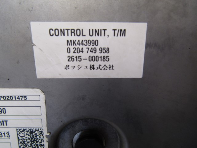 MITSUBISHI FUSO DUONIC TRANSMISSION CONTROL UNIT MK443990 - Mootori juhtimisseade - Veoauto: pilt 2 MITSUBISHI FUSO DUONIC TRANSMISSION CONTROL UNIT MK443990 - Mootori juhtimisseade - Veoauto: pilt 2