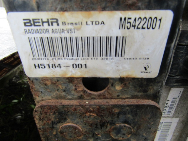 RENAULT MIDLUM DXI 180 RADIATOR P/NO M5422001 - Radiaator - Veoauto: pilt 2 RENAULT MIDLUM DXI 180 RADIATOR P/NO M5422001 - Radiaator - Veoauto: pilt 2