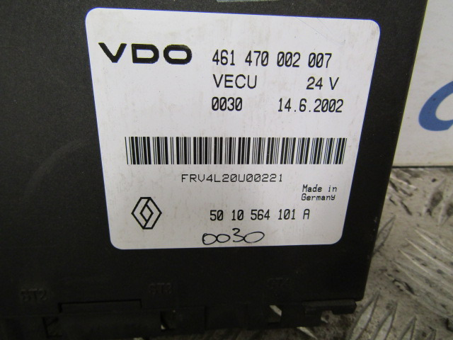 RENAULT MIDLUM DXI BODY CONTROL ECU P/NO 5010101A / 461470002008 - Mootori juhtimisseade - Veoauto: pilt 2 RENAULT MIDLUM DXI BODY CONTROL ECU P/NO 5010101A / 461470002008 - Mootori juhtimisseade - Veoauto: pilt 2