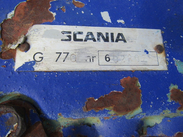 SCANIA 82/92 5 SPEED GEARBOX MODEL G770 - Käigukast - Veoauto: pilt 4 SCANIA 82/92 5 SPEED GEARBOX MODEL G770 - Käigukast - Veoauto: pilt 4
