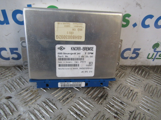 VOLVO FE EBS ECU P/NO 0486106 085 - Mootori juhtimisseade - Veoauto: pilt 1 VOLVO FE EBS ECU P/NO 0486106 085 - Mootori juhtimisseade - Veoauto: pilt 1