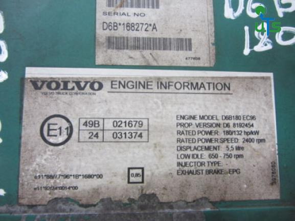 VOLVO FLE 180 ENGINE ECU P/NO D6B 168272A - Mootori juhtimisseade - Veoauto: pilt 2 VOLVO FLE 180 ENGINE ECU P/NO D6B 168272A - Mootori juhtimisseade - Veoauto: pilt 2