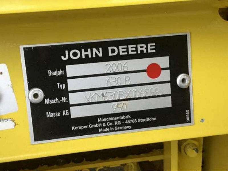 John Deere 630 B - Saagikoristusmasina lisa: pilt 2 John Deere 630 B - Saagikoristusmasina lisa: pilt 2