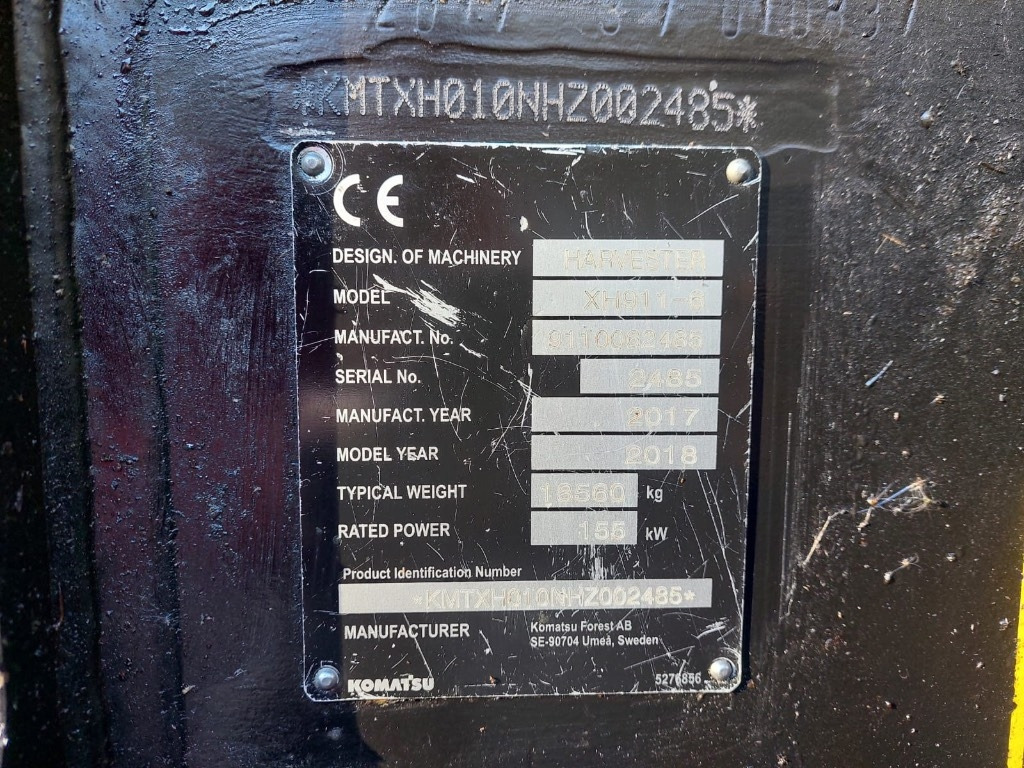 Komatsu 911 - Metsakoristaja: pilt 2 Komatsu 911 - Metsakoristaja: pilt 2