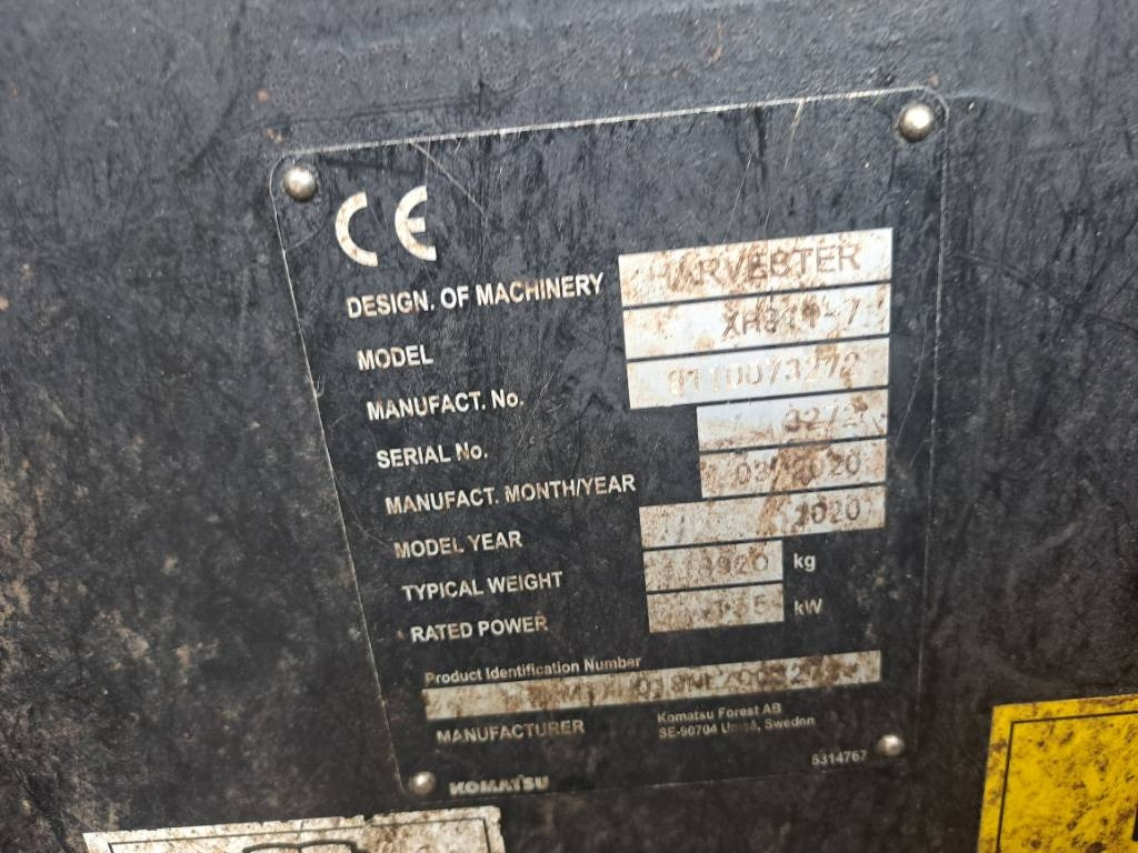 Komatsu 911 - Metsakoristaja: pilt 2 Komatsu 911 - Metsakoristaja: pilt 2