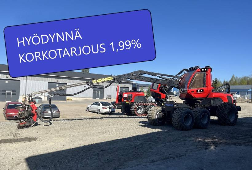 Metsakoristaja Komatsu 931: pilt 1