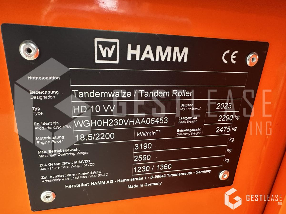 Hamm HD10VV - Teerull: pilt 5 Hamm HD10VV - Teerull: pilt 5