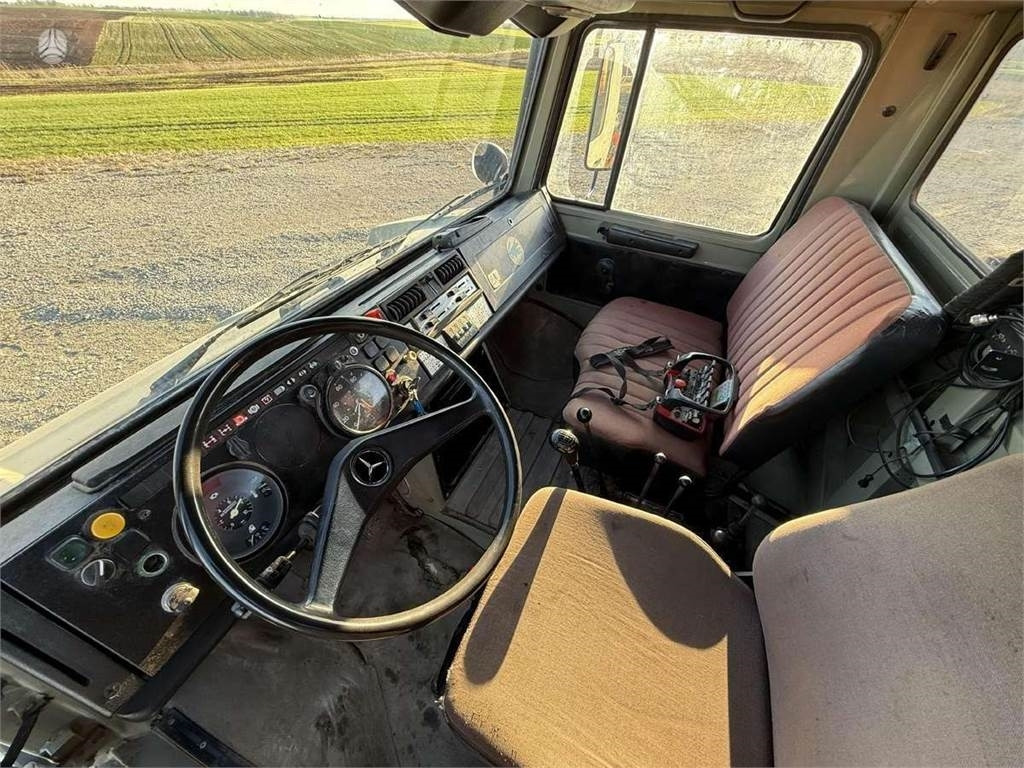 Kraanaga veoauto Mercedes-Benz Unimog Palfinger PK 12000 18 m 6.8 t Radio: pilt 22