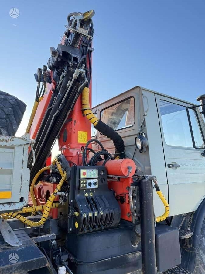 Kraanaga veoauto Mercedes-Benz Unimog Palfinger PK 12000 18 m 6.8 t Radio: pilt 14
