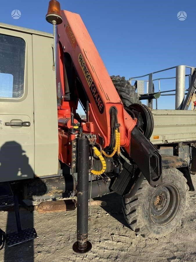 Kraanaga veoauto Mercedes-Benz Unimog Palfinger PK 12000 18 m 6.8 t Radio: pilt 18