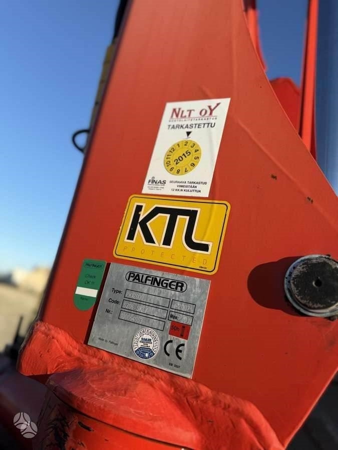 Kraanaga veoauto Mercedes-Benz Unimog Palfinger PK 12000 18 m 6.8 t Radio: pilt 19