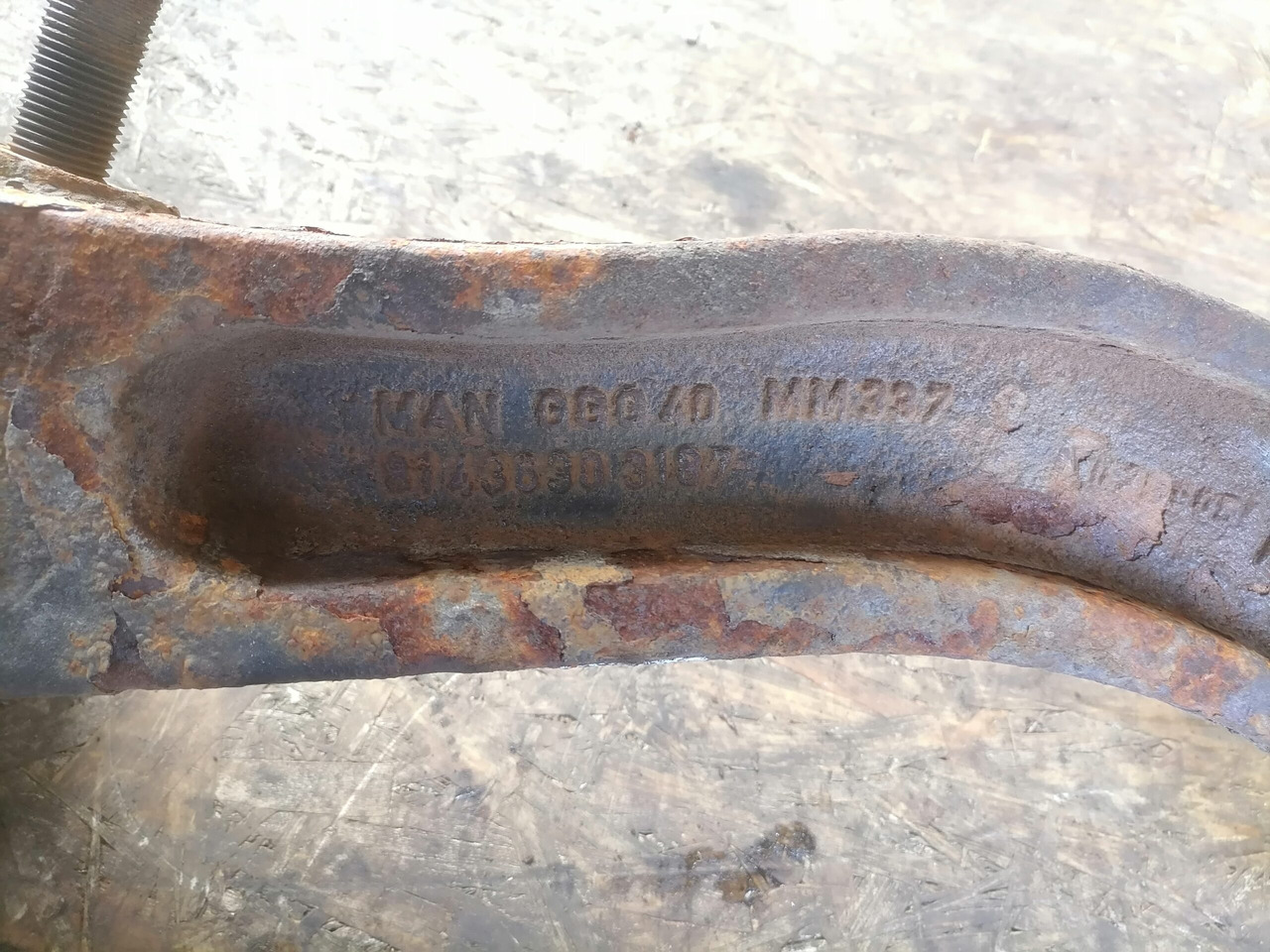 MAN Air suspension bracket 814363013187 - Telg ja varuosad - Veoauto: pilt 2 MAN Air suspension bracket 814363013187 - Telg ja varuosad - Veoauto: pilt 2