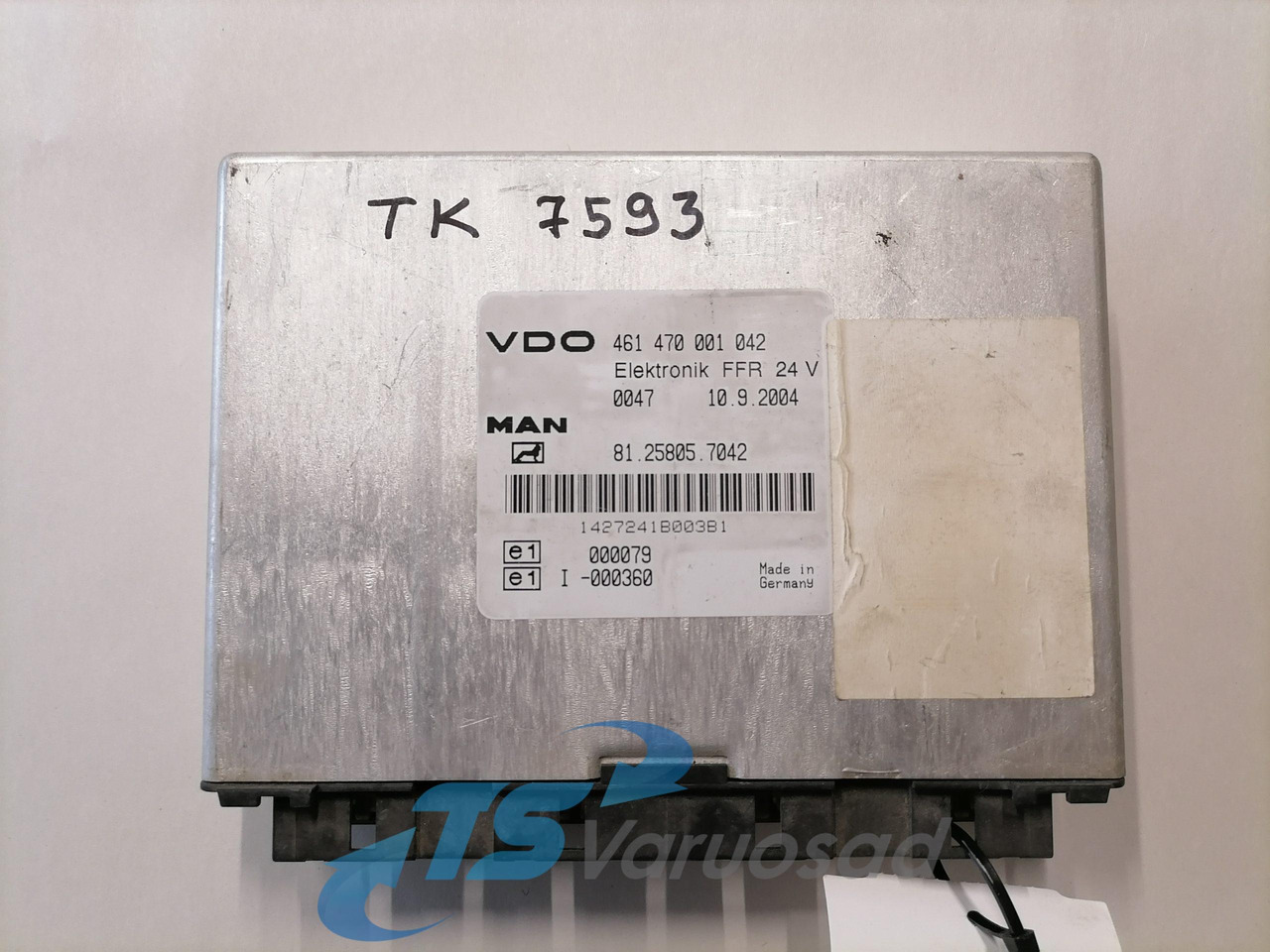MAN Ecu, FFR 81258057042 - Mootori juhtimisseade - Veoauto: pilt 2 MAN Ecu, FFR 81258057042 - Mootori juhtimisseade - Veoauto: pilt 2