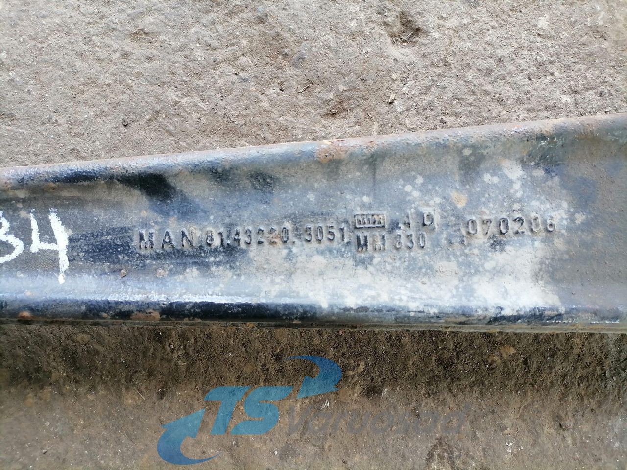 MAN Torque rod 81432203051 - Telg ja varuosad - Veoauto: pilt 3 MAN Torque rod 81432203051 - Telg ja varuosad - Veoauto: pilt 3