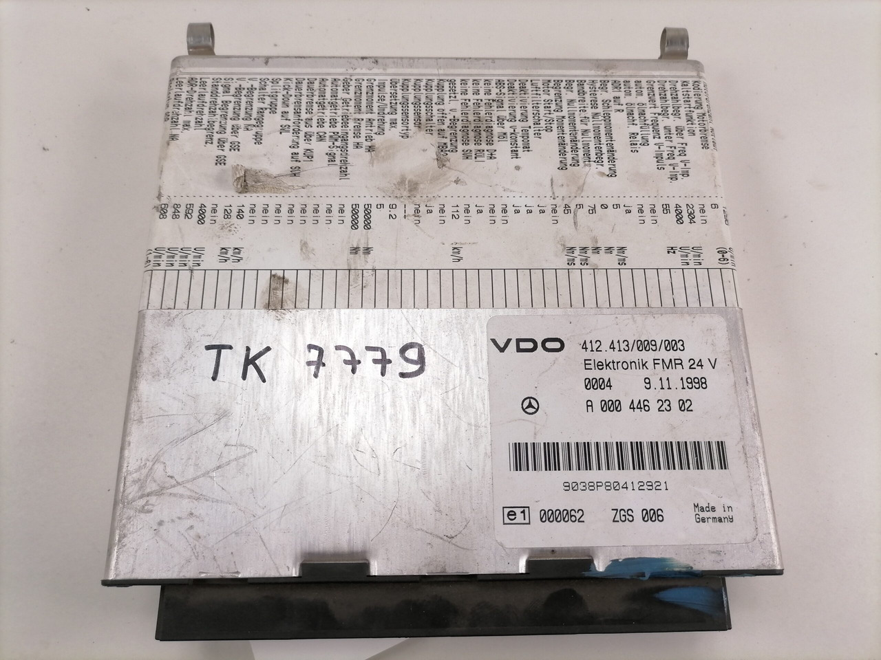 MB Juhtplokk, FMR 0004462302 - Universaalosa - Veoauto: pilt 4 MB Juhtplokk, FMR 0004462302 - Universaalosa - Veoauto: pilt 4