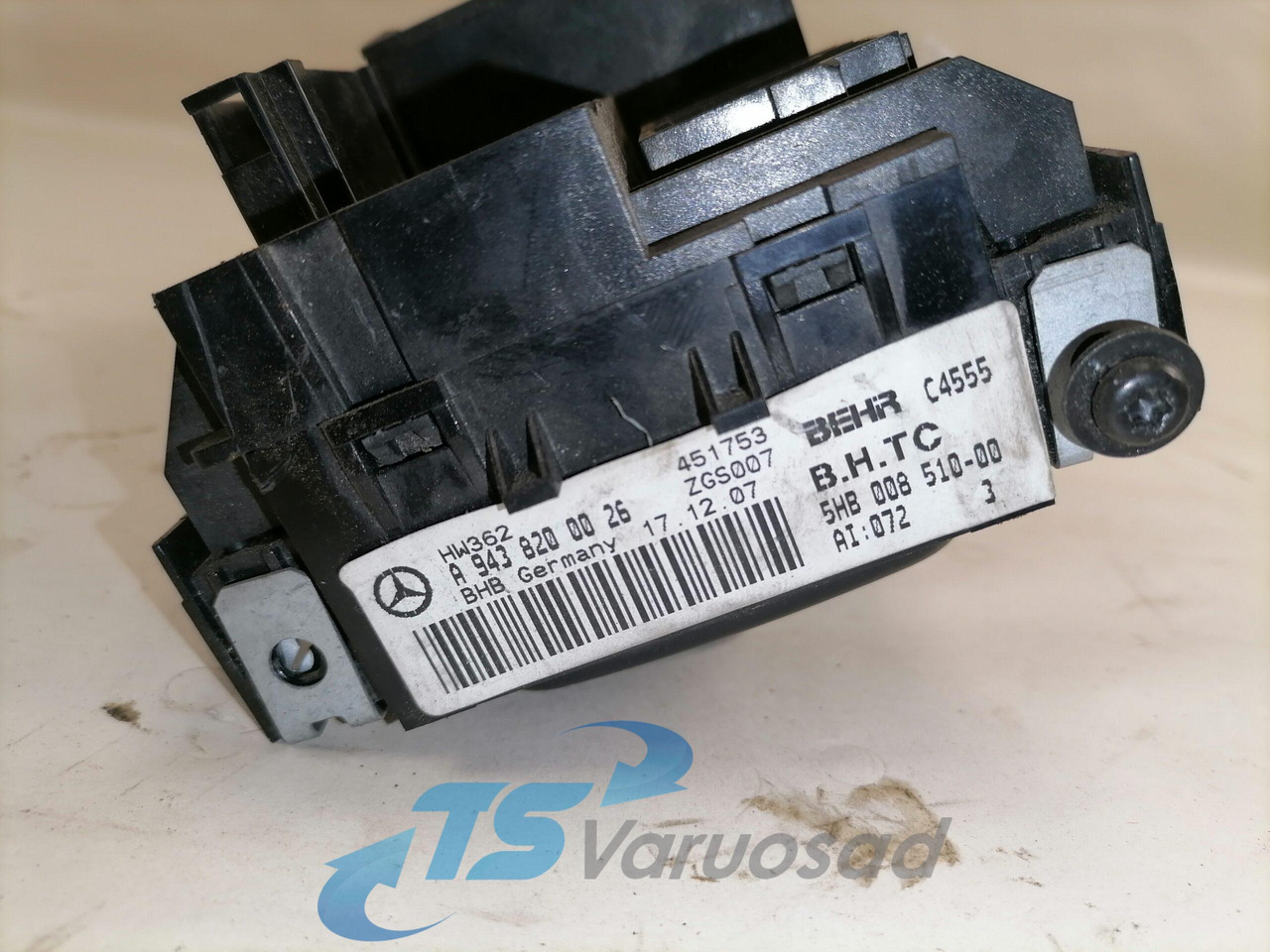 Mercedes-Benz Ecu, CCM A9438200026 - Soojendus/ Ventilatsioon - Veoauto: pilt 3 Mercedes-Benz Ecu, CCM A9438200026 - Soojendus/ Ventilatsioon - Veoauto: pilt 3