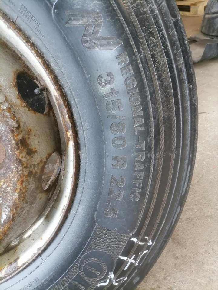 Scania Continental HSR2 315/80R22,5 31580R225 - Rehvid ja veljed - Veoauto: pilt 5 Scania Continental HSR2 315/80R22,5 31580R225 - Rehvid ja veljed - Veoauto: pilt 5