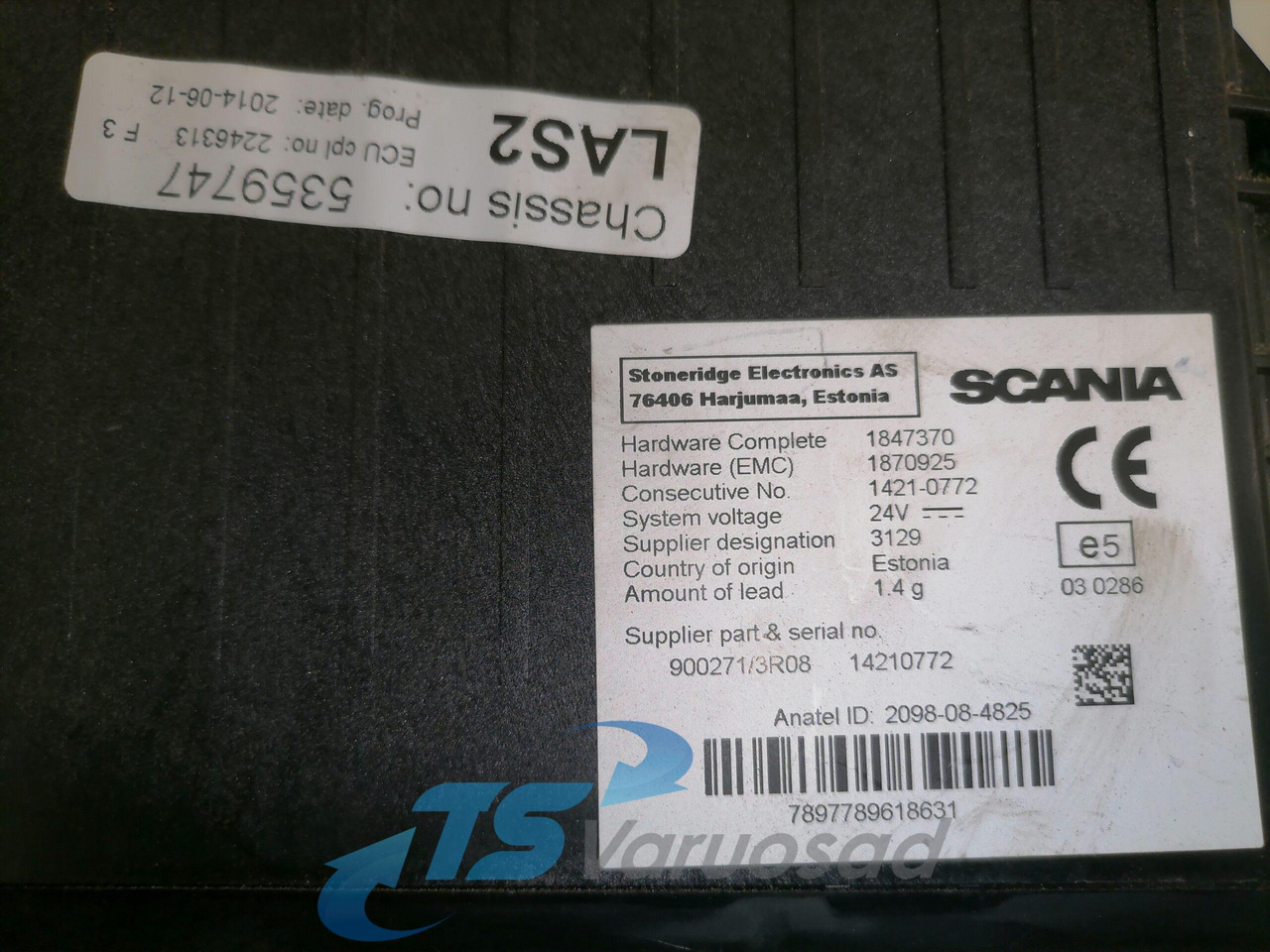 Scania Ecu, LAS 1847370 - Mootori juhtimisseade - Veoauto: pilt 4 Scania Ecu, LAS 1847370 - Mootori juhtimisseade - Veoauto: pilt 4