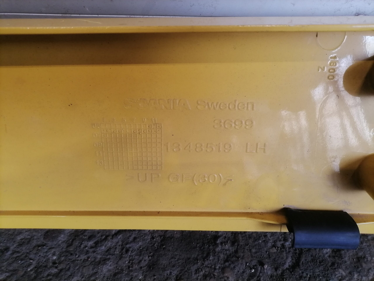 Scania Scania kabiini tuulesuunaja, vasak külg 1348519 - Aerodünaamika/ Spoiler - Veoauto: pilt 5 Scania Scania kabiini tuulesuunaja, vasak külg 1348519 - Aerodünaamika/ Spoiler - Veoauto: pilt 5