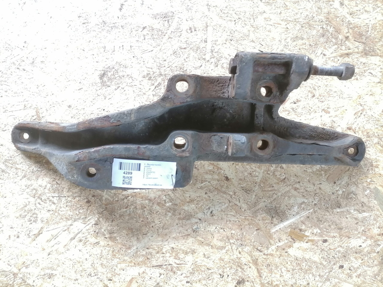 Volvo Air suspension bracket 20428753 - Telg ja varuosad - Veoauto: pilt 2 Volvo Air suspension bracket 20428753 - Telg ja varuosad - Veoauto: pilt 2