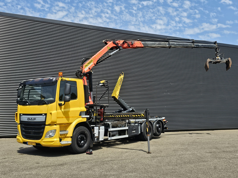 DAF CF 330 6x2-4 / PALFINGER CRANE + HOOKLIFT - Konkstõstukiga veoauto, Kraanaga veoauto: pilt 1 DAF CF 330 6x2-4 / PALFINGER CRANE + HOOKLIFT - Konkstõstukiga veoauto, Kraanaga veoauto: pilt 1