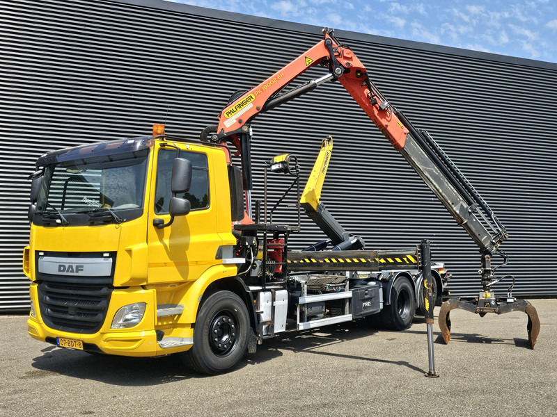 DAF CF 330 6x2-4 / PALFINGER CRANE + HOOKLIFT - Konkstõstukiga veoauto, Kraanaga veoauto: pilt 2 DAF CF 330 6x2-4 / PALFINGER CRANE + HOOKLIFT - Konkstõstukiga veoauto, Kraanaga veoauto: pilt 2