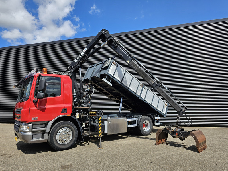 DAF CF 75.250 / HIAB CRANE + TIPPER - Kallurauto, Kraanaga veoauto: pilt 2 DAF CF 75.250 / HIAB CRANE + TIPPER - Kallurauto, Kraanaga veoauto: pilt 2