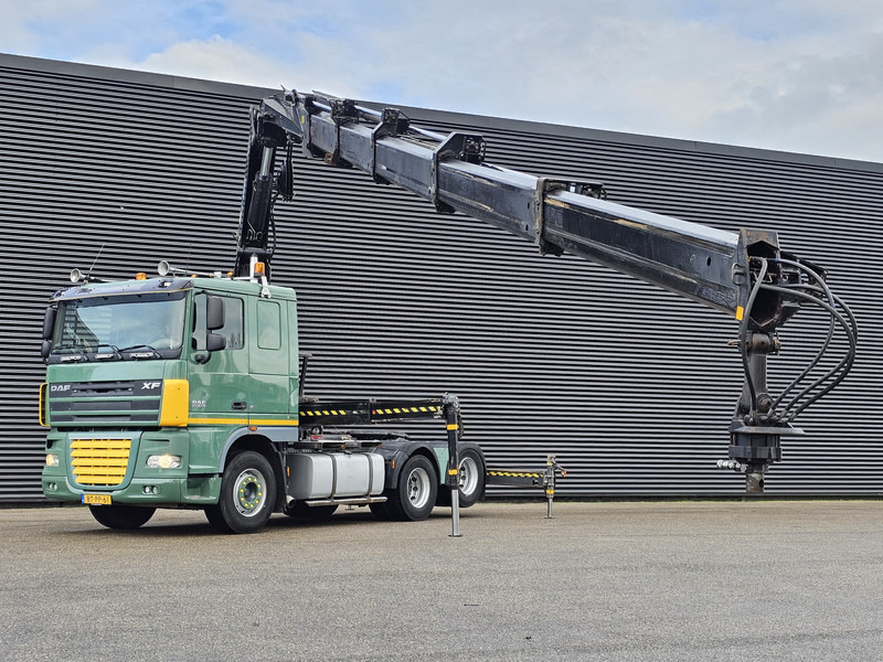 DAF XF 105.460 6X2 / HIAB 37 t/m CRANE / KRAN - Kraanaga veoauto: pilt 2 DAF XF 105.460 6X2 / HIAB 37 t/m CRANE / KRAN - Kraanaga veoauto: pilt 2