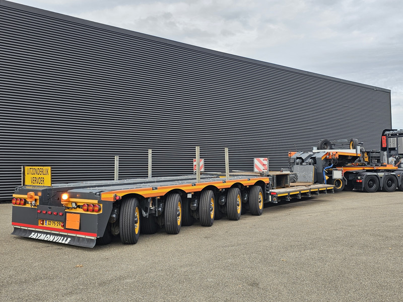 Faymonville STBZ-5VA + 3 AXLE JEEP DOLLY / EXTENDABLE / REMOVABLE NECK - Madal platvormpoolhaagis: pilt 2 Faymonville STBZ-5VA + 3 AXLE JEEP DOLLY / EXTENDABLE / REMOVABLE NECK - Madal platvormpoolhaagis: pilt 2