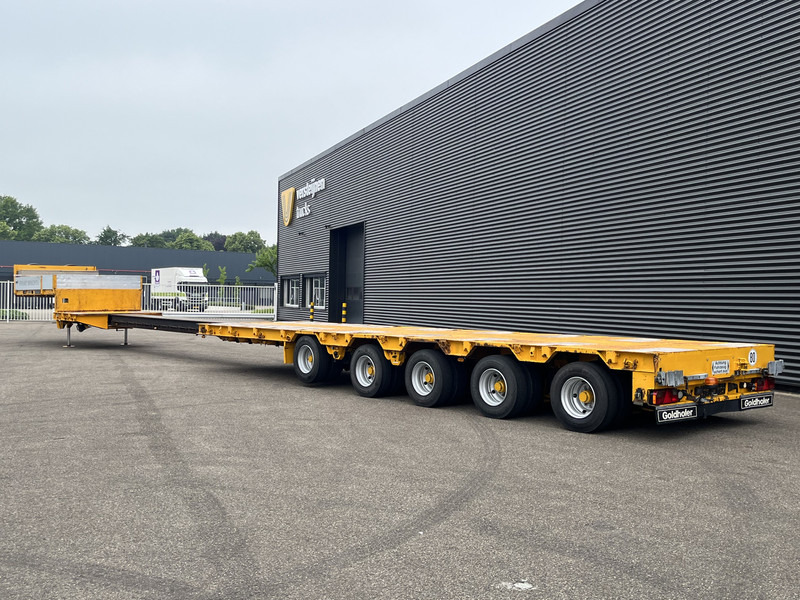 Goldhofer STZ-L 5-50/80 A / EXTENDABLE / 5 X STEERING AXLE - Madal platvormpoolhaagis: pilt 2 Goldhofer STZ-L 5-50/80 A / EXTENDABLE / 5 X STEERING AXLE - Madal platvormpoolhaagis: pilt 2