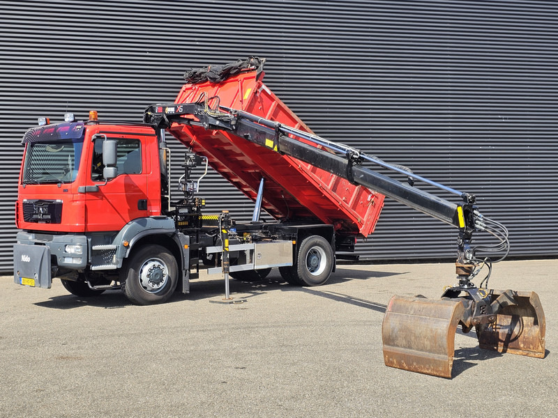 MAN TGM 18.250 / 4X4 / EEV / HIAB CRANE + TIPPER / SPRING - Kallurauto, Kraanaga veoauto: pilt 3 MAN TGM 18.250 / 4X4 / EEV / HIAB CRANE + TIPPER / SPRING - Kallurauto, Kraanaga veoauto: pilt 3