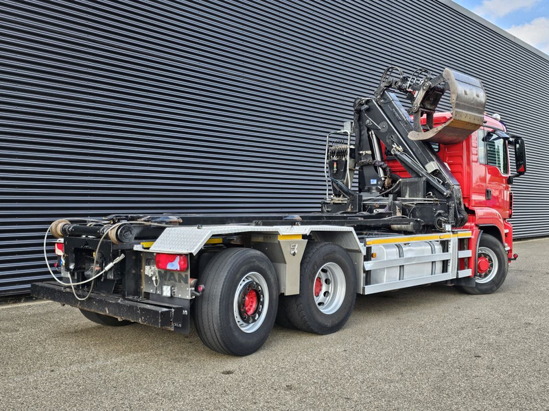 MAN TGS 26.400 / 6x4H-2 / HMF Z KRAAN + CONTAINERSYSTEM - Veoauto - kaablisüsteem, Kraanaga veoauto: pilt 4 MAN TGS 26.400 / 6x4H-2 / HMF Z KRAAN + CONTAINERSYSTEM - Veoauto - kaablisüsteem, Kraanaga veoauto: pilt 4