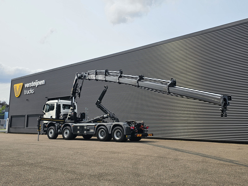 MAN TGS 35.470 8X4 BB / HIAB CRANE + HOOKLIFT - Kraanaga veoauto: pilt 4 MAN TGS 35.470 8X4 BB / HIAB CRANE + HOOKLIFT - Kraanaga veoauto: pilt 4