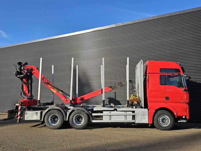 MAN TGX 26.580 6x4 BL / RETARDER / EPSILON Q170Z96 / HOLZ - Kraanaga veoauto: pilt 4 MAN TGX 26.580 6x4 BL / RETARDER / EPSILON Q170Z96 / HOLZ - Kraanaga veoauto: pilt 4