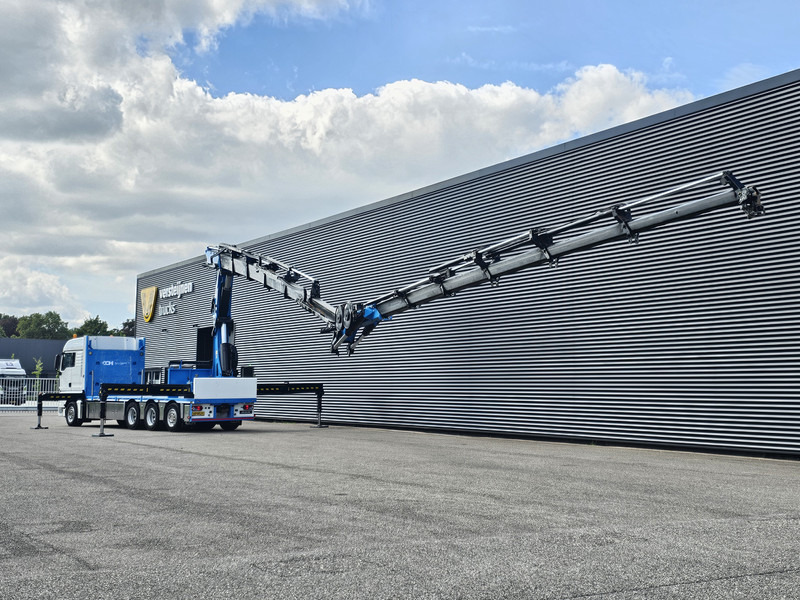 MAN TGX 35.480 8x4-4 / HMF 85 t/m + JIB / WINCH - Madelveok/ Platvormveok, Kraanaga veoauto: pilt 3 MAN TGX 35.480 8x4-4 / HMF 85 t/m + JIB / WINCH - Madelveok/ Platvormveok, Kraanaga veoauto: pilt 3