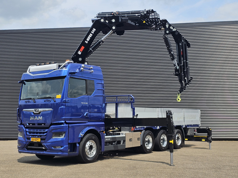 MAN TGX 35.580 / 8x4-4 / HIAB 50TM CRANE+ JIB - Madelveok/ Platvormveok, Kraanaga veoauto: pilt 4 MAN TGX 35.580 / 8x4-4 / HIAB 50TM CRANE+ JIB - Madelveok/ Platvormveok, Kraanaga veoauto: pilt 4