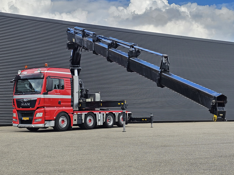 MAN TGX 37.480 8x2-6 / HMF 85 t/m CRANE / KRAN - Kraanaga veoauto: pilt 2 MAN TGX 37.480 8x2-6 / HMF 85 t/m CRANE / KRAN - Kraanaga veoauto: pilt 2