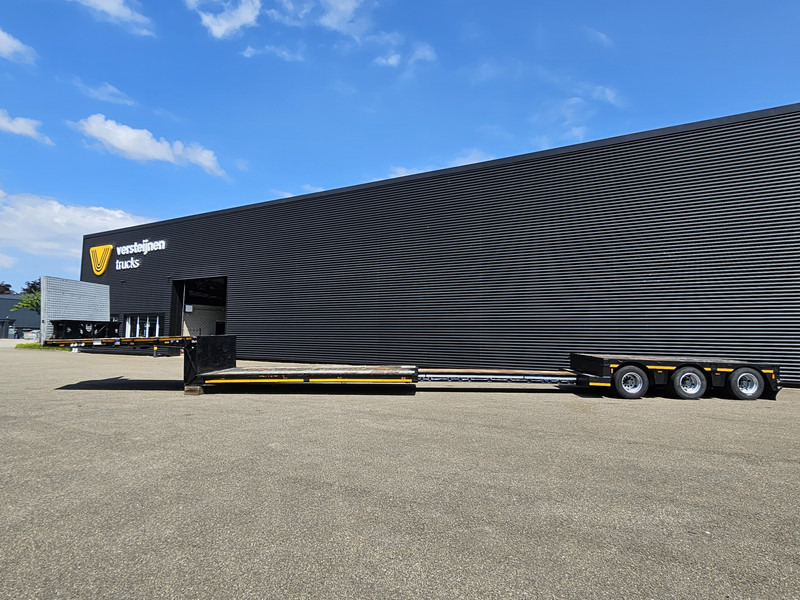 MEUSBURGER MPG 3 / LOW BED / EXTENDABLE / 3 x STEERING AXLE - Madal platvormpoolhaagis: pilt 3 MEUSBURGER MPG 3 / LOW BED / EXTENDABLE / 3 x STEERING AXLE - Madal platvormpoolhaagis: pilt 3