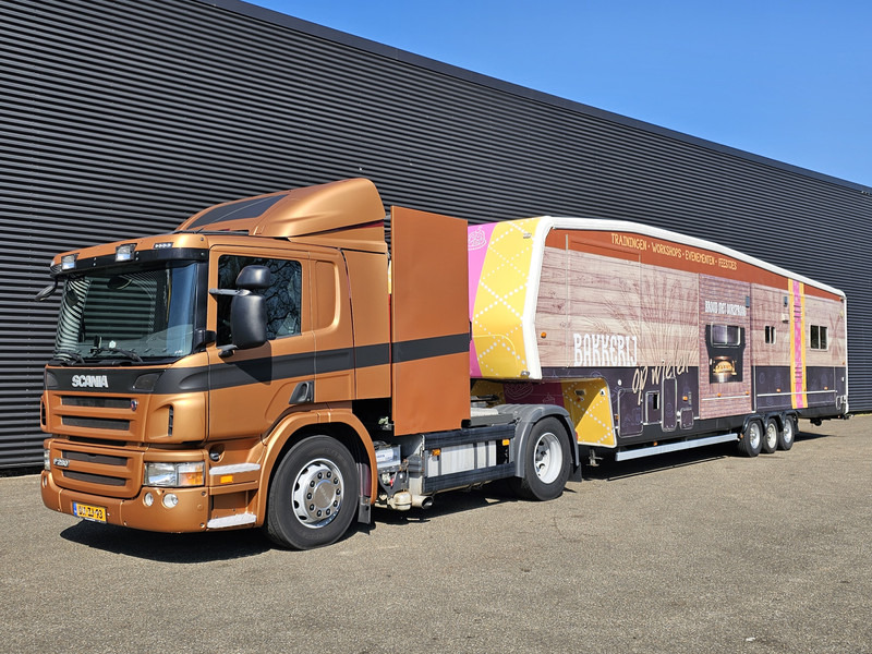 Scania P 280 + trailer - 2 X SLIDE OUT / CAMPER / WOHNMOBIL - Matkaauto: pilt 3 Scania P 280 + trailer - 2 X SLIDE OUT / CAMPER / WOHNMOBIL - Matkaauto: pilt 3