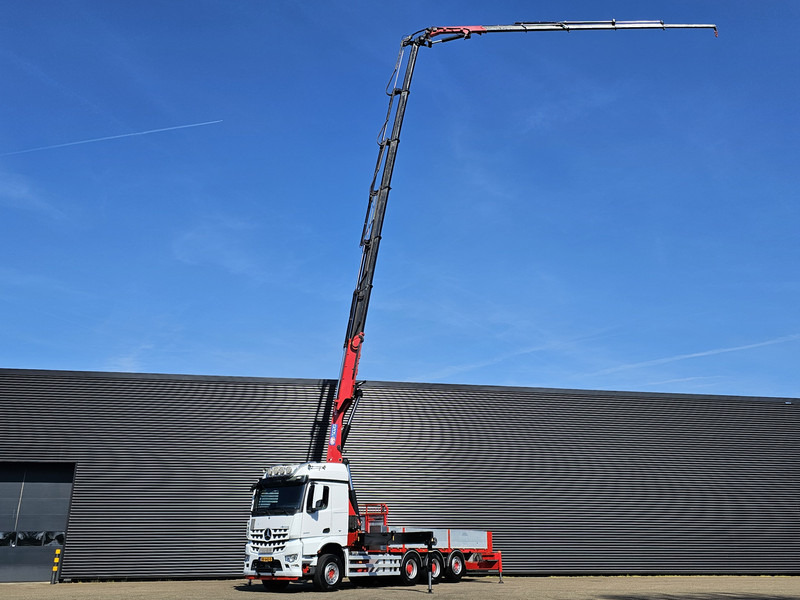 Mercedes-Benz AROCS 2553 / 8X4-4 / HMF 50TM CRANE / KRAN + JIB - Kraanaga veoauto: pilt 3 Mercedes-Benz AROCS 2553 / 8X4-4 / HMF 50TM CRANE / KRAN + JIB - Kraanaga veoauto: pilt 3