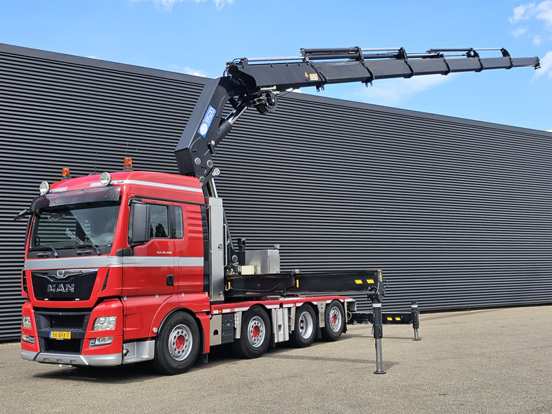 MAN TGX 37.480 8x2-6 / HMF 85 t/m CRANE / KRAN - Sadulveok: pilt 1 MAN TGX 37.480 8x2-6 / HMF 85 t/m CRANE / KRAN - Sadulveok: pilt 1