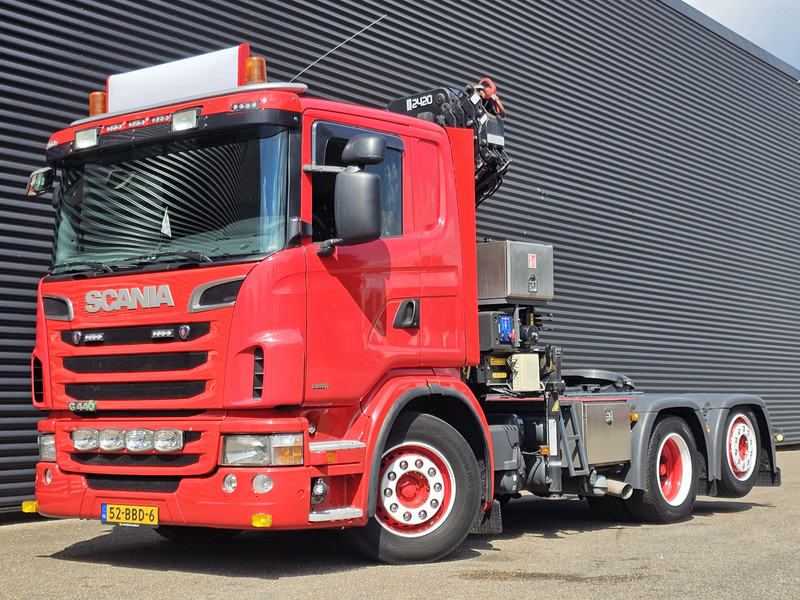 Scania G 440 A 6X2*4 / HMF 24 t/m CRANE / KRAN liising Scania G 440 A 6X2*4 / HMF 24 t/m CRANE / KRAN: pilt 10