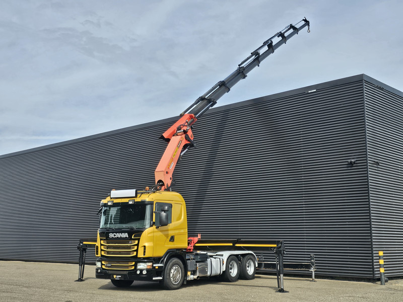 Scania G400 6x2 / PALFINGER PK 60002 / WINCH / BALLAST - Sadulveok: pilt 1 Scania G400 6x2 / PALFINGER PK 60002 / WINCH / BALLAST - Sadulveok: pilt 1