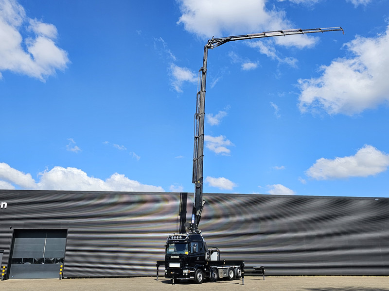 Scania R490 8x2 / HMF 85 T/M CRANE + WINCH + JIB - Sadulveok: pilt 4 Scania R490 8x2 / HMF 85 T/M CRANE + WINCH + JIB - Sadulveok: pilt 4