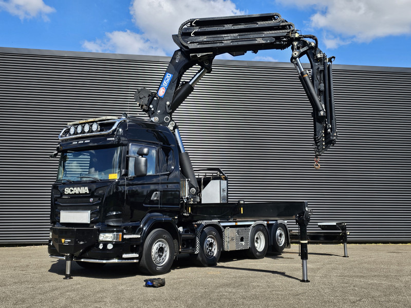 Scania R490 8x2 / HMF 85 T/M CRANE + WINCH + JIB - Sadulveok: pilt 3 Scania R490 8x2 / HMF 85 T/M CRANE + WINCH + JIB - Sadulveok: pilt 3