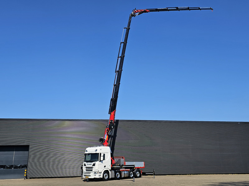Scania R590 8x2*6 HMF 9520 + JiB + WINCH / TRACTOR / - Sadulveok: pilt 4 Scania R590 8x2*6 HMF 9520 + JiB + WINCH / TRACTOR / - Sadulveok: pilt 4